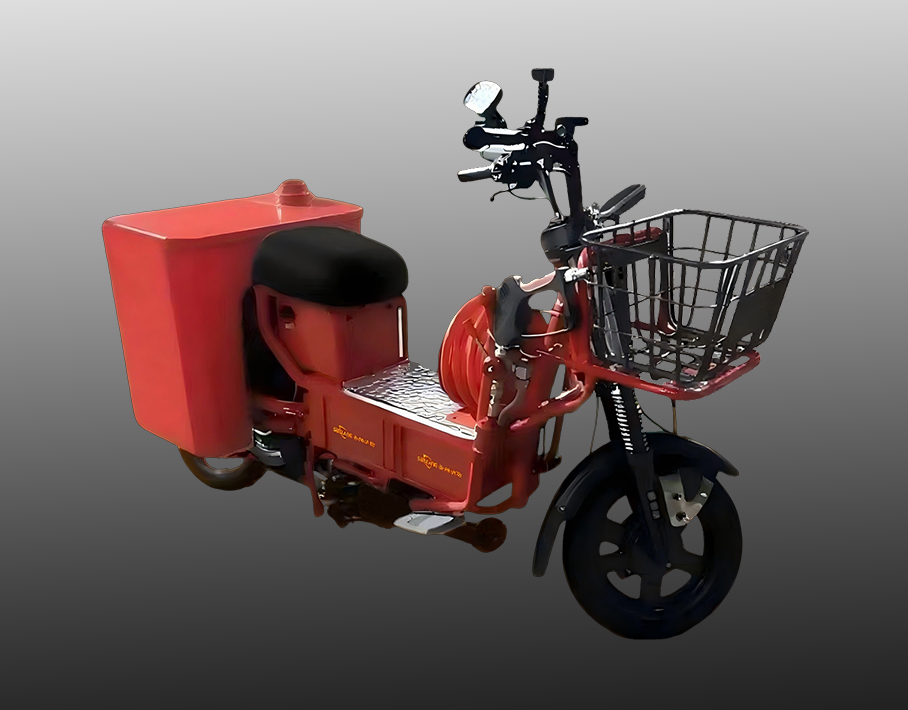 消防滅火電動自行車